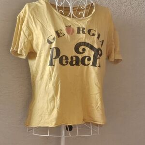 Yellow Georgia Peach Women's Top